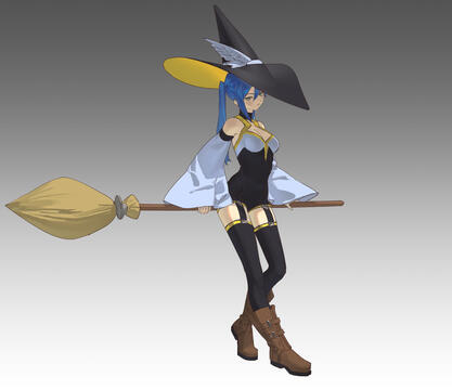 Character design for game project Ellusion on steam.